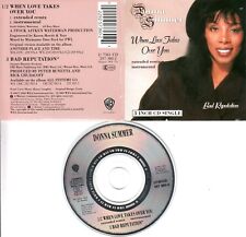 Donna Summer  CD-SINGLE  WHEN LOVE TAKES OVER YOU ( 3inch ) 