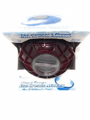 Camper's Dream The ORIGINAL Play and Freeze BOLA PARA HACER HELADOS Roja - 1 Pinta Foto 1 de 4