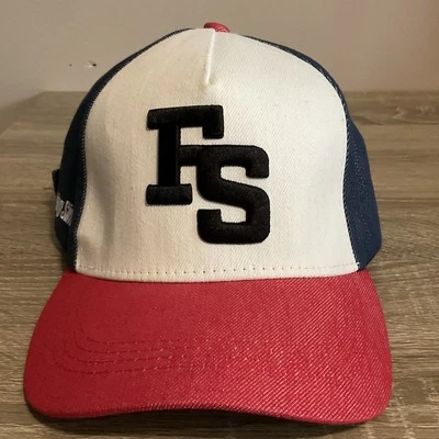 Farming Simulator FS Giants Software Adjustable Strapback Faux Denim Hat Cap - Image 1 of 4