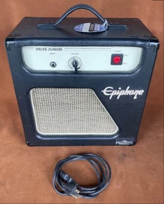 Epiphone Valve Jr. Amplificador de tubo de guitarra con altavoz Eminence de 8" solo servir Foto 1 de 4