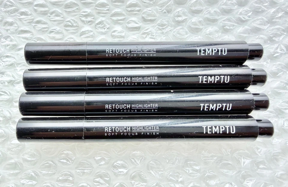 4 x Temptu Retouch High Light Soft Focus Finish 302 Gold 2.5ml / 0.085oz Each - Image 1 of 1