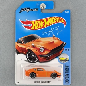 2017 Hot Wheels Custom Datsun 240Z Fugu Z Orange Sung Kang Rocket Bunny - Bild 1 von 10