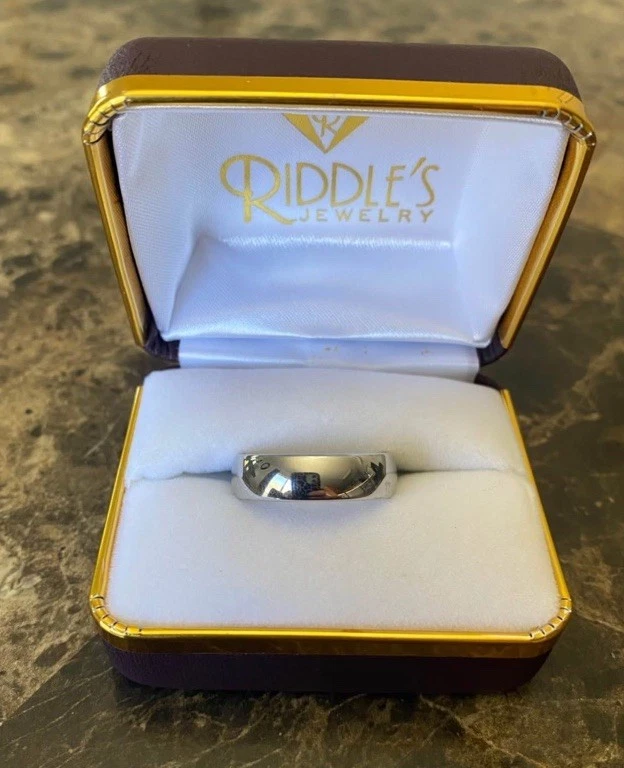 Anillo Triton Tungsteno Tc 850 para hombre 8 mm talla 8 Foto 1 de 2