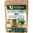 Thé Matcha en poudre Bio Japonais 70G | Thé Vert | Qualité Premium | Tonus Mi...