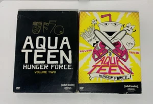 Cartoon Network Aqua Teen Hunger Force Volume 2 & 3 DVD Set TESTED - Picture 1 of 8