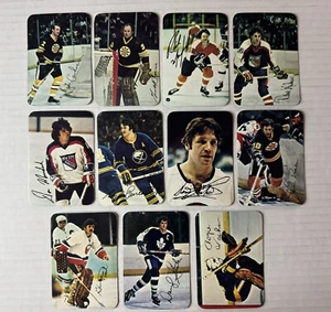1977 Topps Lot of 11 Glossy Vintage Hockey Cards Stars HOF Vachon, Sittler EX-NM - Picture 1 of 7