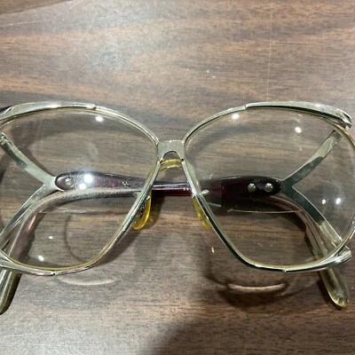 Gafas retro de colección Palm Springs por Melibrad marco mariposa grande 56-14 Foto 1 de 4