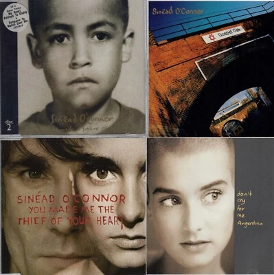 SINEAD O'CONNOR 4 CD LOT SUCCESS HAS MADE DON'T CRY FOR ME YOU MADE ME THE THIEF - Image 1 of 4