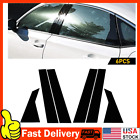 Us 6Pcs Black Window Bc Pillar Posts Trim Cover For Honda Civic Sedan 11Th 2022