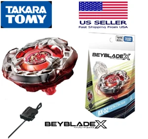 Takara Tomy Beyblade X BX-14 02 Booster Shark Edge Four Eighty Needle 