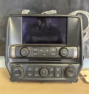 2014 2015 Radio Display Screen with Heater Controls GMC Sierra 1500 2500 3500 - Picture 1 of 4