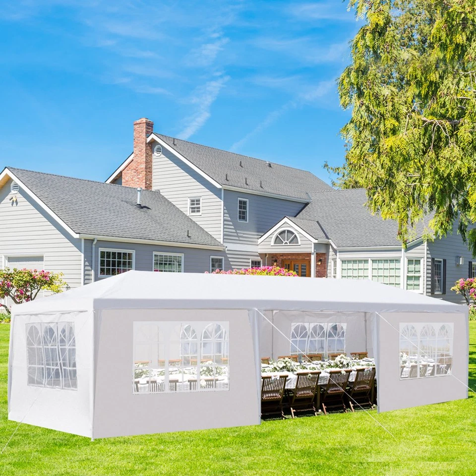 KTAXON Carpa 10x30 Pies Toldo Para Fiestas Exteriores y Patio Tienda De Boda Heavy Duty