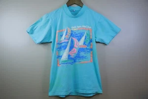 Camisa De Colección South Padre Island Mediana Texas Nashville Tennessee Manga Corta - Imagen 1 de 13