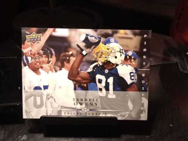 Terrell Owens Football Card (Dallas Cowboys) 2008 Upper Deck Popcorn Bucket  #52 at 's Sports Collectibles Store