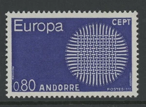 GN STAMPS- ANDORRA, FR., MINT, #195-97, OG VLH, 1 SHOWN, SOUND & CENTERED - Imagen 1 de 1