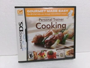 NINTENDO DS GAME Personal Trainer Cooking GOURMET MADE EASY International Recipe - Picture 1 of 6