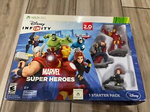 XBOX 360 Disney Infinity 2.0 Edition Marvel Super Heroes Starter Pack Play Set