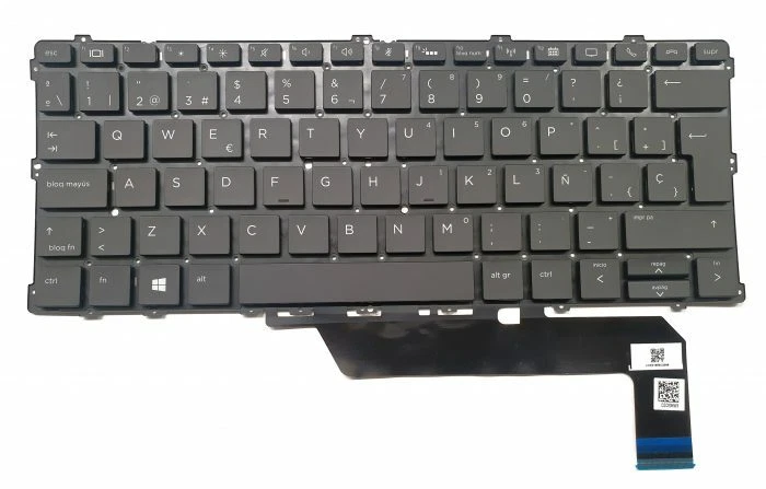 HP EliteBook x360 1030 G2 G3 Spanish Backlit Keyboard HPM16A6 911747-071 - Image 1 of 1