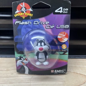 EMTEC Looney Tunes Silvester  Cat 4GB Flash Drive USB 2.0.  F - Picture 1 of 3