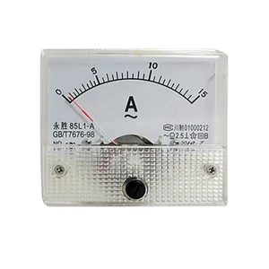 Classe 2.5 précision AC 0–15A analogique pour ampèremètre 85L1 un Panneau - Imagen 1 de 1