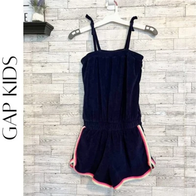 GAP KIDS Navy Blue “Dolphin” Romper, XL - Image 1 of 4