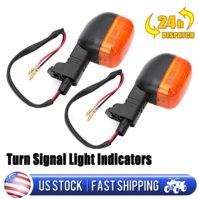 Pair/2Pcs Indicators For Cagiva Ducati Monster 600 Turn Signal Blinker Winker US Foto 1 de 4