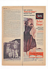 Serta Mattress Print Ad Bedroom Furniture Woman Lingerie Chicago IL Vintage 1952