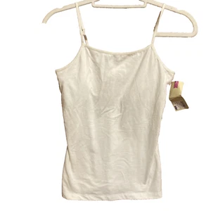 Cherokee Fresh White Cami Top Womens size XL 14-16 Classic Basic Minimalist - Picture 1 of 3