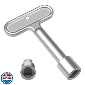 Llave Hidrante 3/8"" Compatible con Zurn P1300-PART-13-KEY Z1300 Series, Agua - Imagen 1 de 5