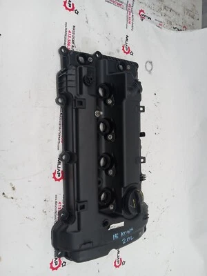Cubierta de válvula de motor Hyundai Accent Rio Veloster 2012-2017 Kia Soul Forte 1,6 L OEM Foto 1 de 4