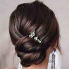 U-shaped Hairpin Forks For Women Bridal Fashion Crystal Silver Color Hair Cli Bh
