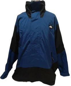 Chaqueta de esquí Jansport años 90 azul 1/2 con cremallera de la Universidad de Alaska mediana - Imagen 1 de 8