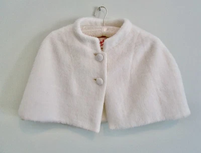 Envoltura cápsula vintage color crema imitación piel encogida talla M-L, casa especializada moda Foto 1 de 4