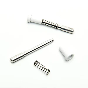 25-Pack, White CAPS, Window Screen Plunger Latches, 5/32" X 1-1/2", Made in T... - Picture 1 of 3