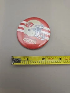 Vintage San Francisco 49ers Button Pin - Picture 1 of 2