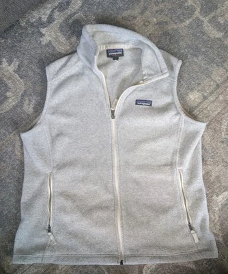 Colete de lã Patagonia Synchilla feminino médio azul marinho suéter com zíper completo - Imagem 1 de 4