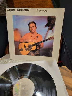 Larry Carlton Discovery LP MCA-42003 NM Vinyl EX Shrink Jazz Fusion 1987 - Image 1 of 4
