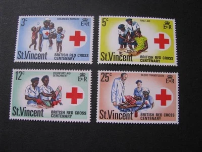Juego de estampillas de San Vicente Scott # 299-302 sin usar... ¡Envío internacional gratuito! Foto 1 de 4