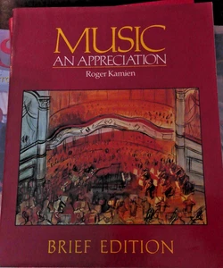 Music : An Appreciation Paperback Roger Kamien - Picture 1 of 2
