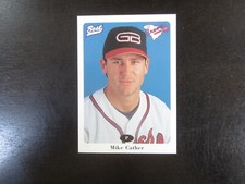 1996 Best Greenville Braves # 9 Mike Cather Card (B60) Atlanta Braves