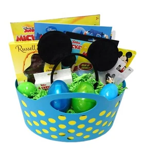 Mickey Theme Easter Baskets For Kids Boys Girls Already Filled Eggs Chocolate Bu - Picture 1 of 6
