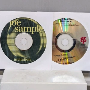 Joe Sample Lot of 2 CD's Invitation, Collection Great Condition - Picture 1 of 3