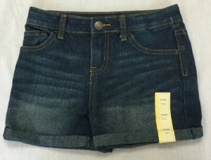 NWT CHEROKEE GIRLS JEANS SHORTS SIZE S 6-6X - Picture 1 of 3