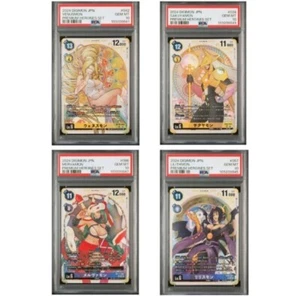 PSA10 Venusmon Sakuyamon Lilithmon Mervamon Digimon Premium Heroines Set 255347H - Picture 1 of 6