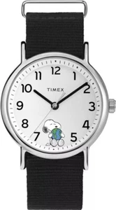 New Timex Peanuts Weekender Take Care Quartz Watch TW2V07000 - Picture 1 of 3