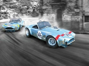 Scalextric C4305 Shelby Cobra 289 1964 Targa Florio Twin Pack MIB/New - Picture 1 of 1