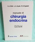 Libro Manuale Di Chirurgia Endocrina  Aj Edis Springer Edi Ermes 1978