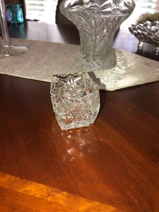 EAPG Fort Wayne Indiana Outfitters 1901-1941 Clear Glass square Toothpick 2"  - Picture 1 of 10