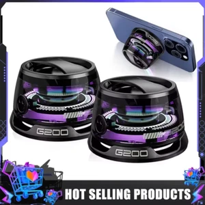 Portable Bluetooth Speaker G200 RGB Lighting Magnetic Speaker BT5.3 Mini Sound B - Picture 1 of 18