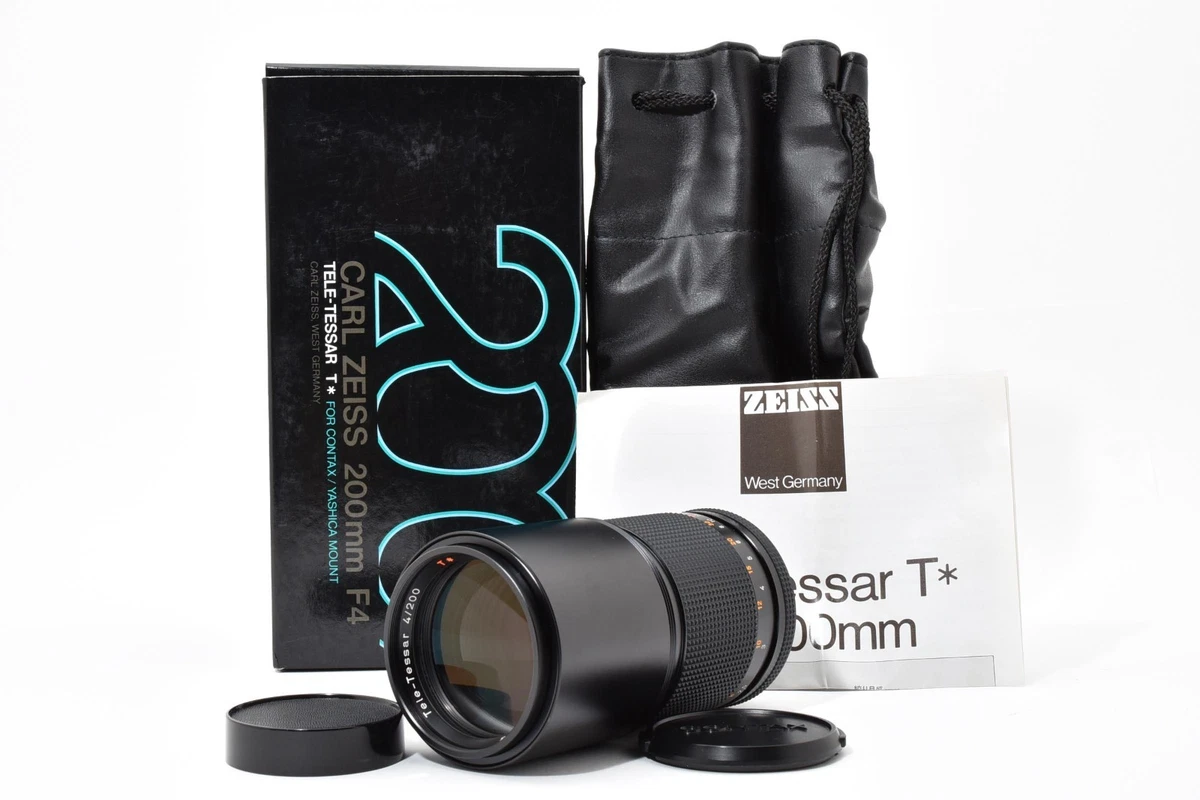 値下【美品】Carl Zeiss Tele-Tessar 200/3.5 AEG Carl Zeiss Tele-Tessar T* f/3.5 200mm Lens | eBay